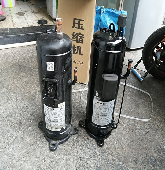 英山中央空调压缩机的更换维修
